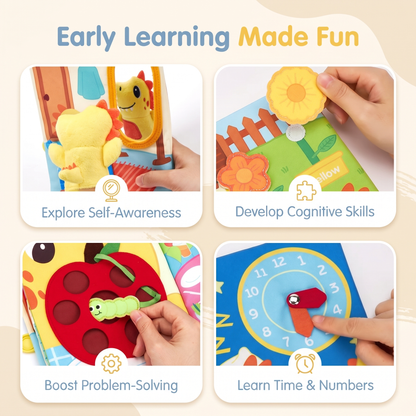 Soft Dinosaur Adventure Book – Toddlers