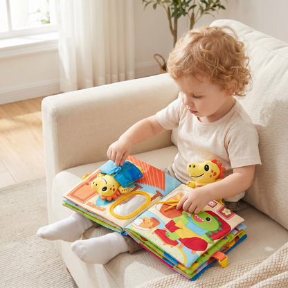 Soft Dinosaur Adventure Book – Toddlers