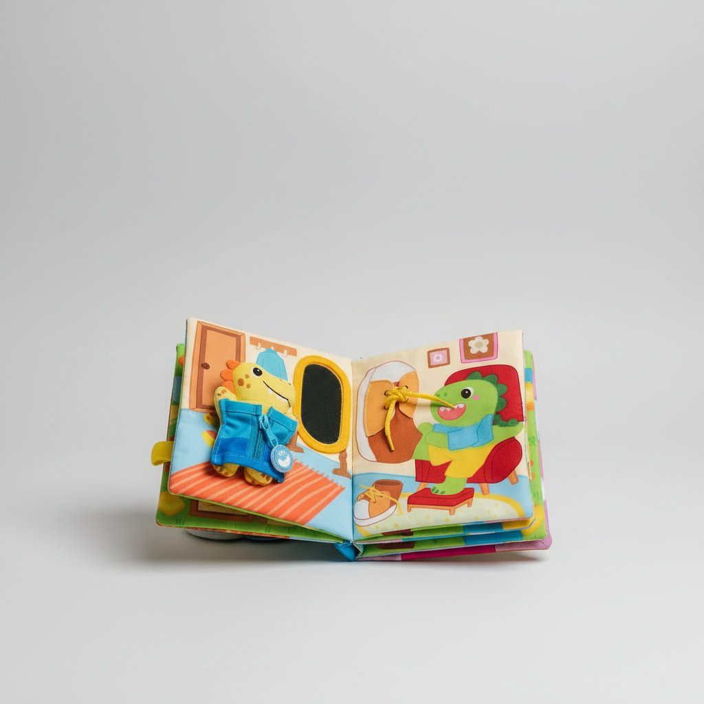 Soft Dinosaur Adventure Book – Toddlers