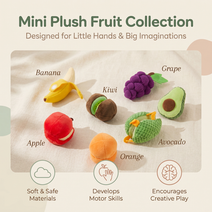 Fruit Friends Plush Activity Basket | Family Favourite