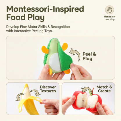 Fruit Friends Plush Activity Basket | Family Favourite
