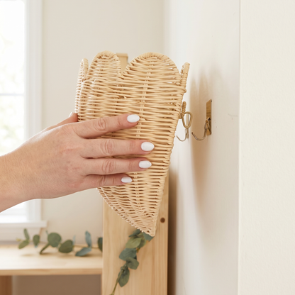 Interactive Nursery Wall Basket for Plush Toys