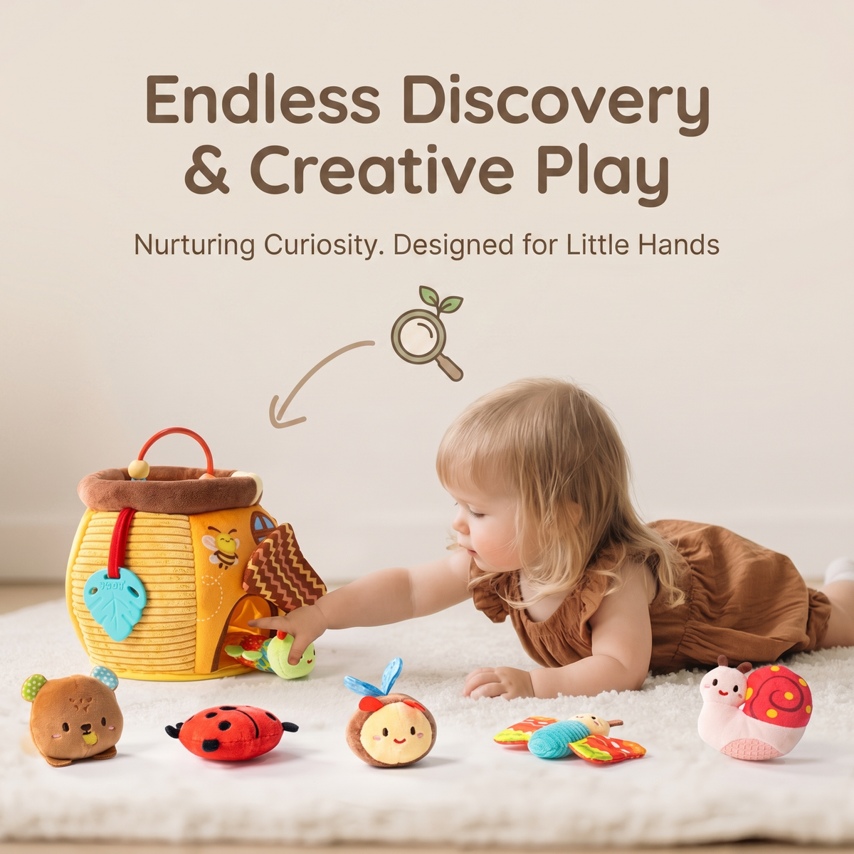 Honey Pot Plush Activity Set – Toddlers
