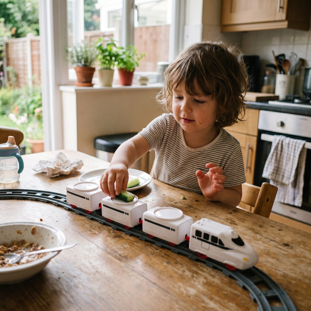 Interactive Table Food Train – Shared Dining