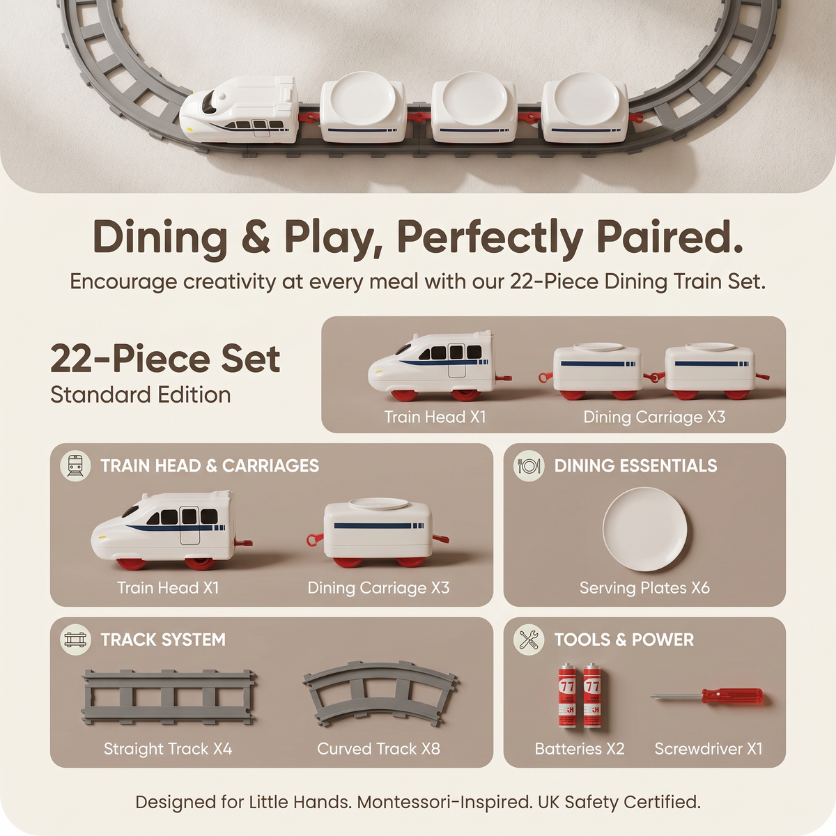 Interactive Table Food Train – Shared Dining