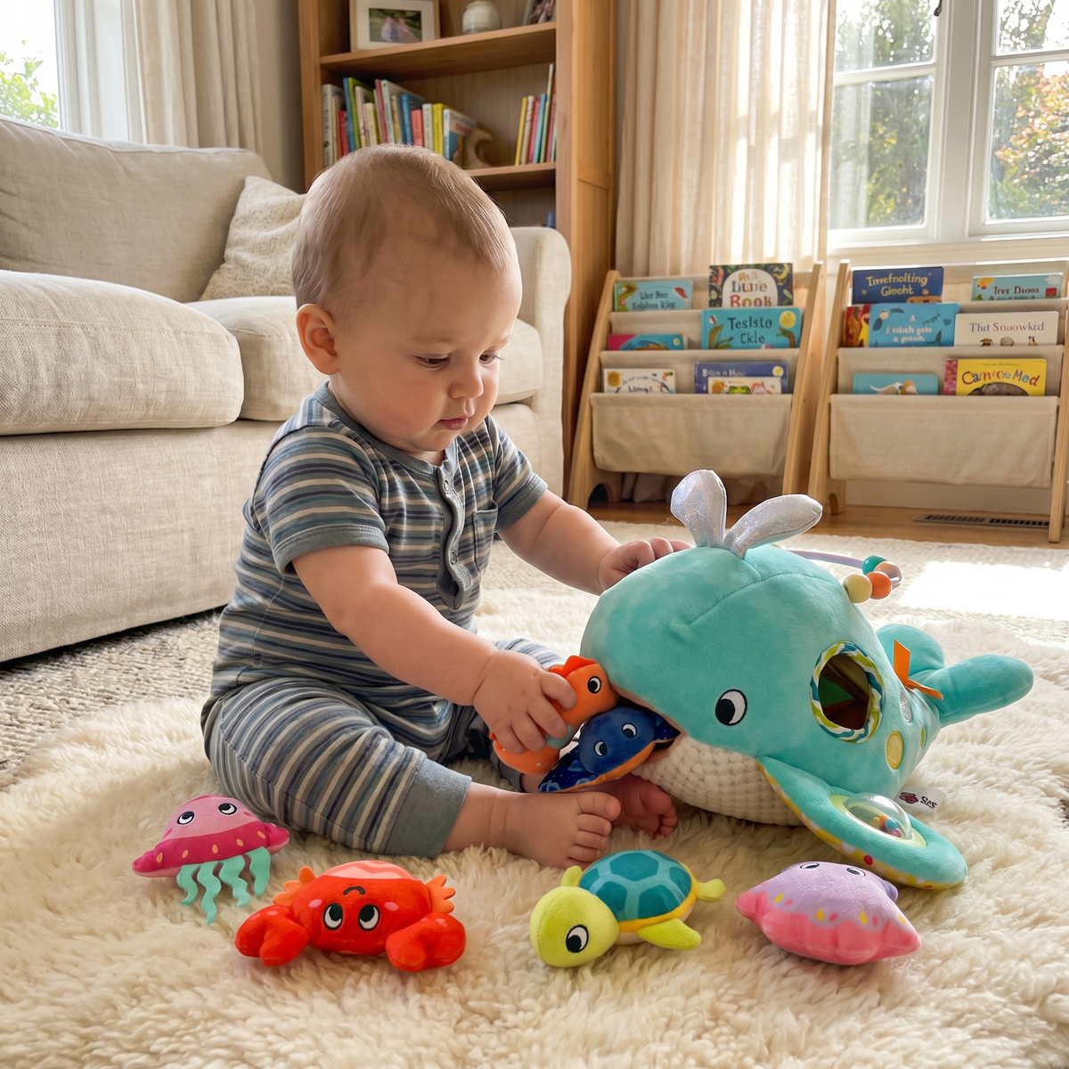 Ocean Friends Plush Discovery Set | Family Favourite