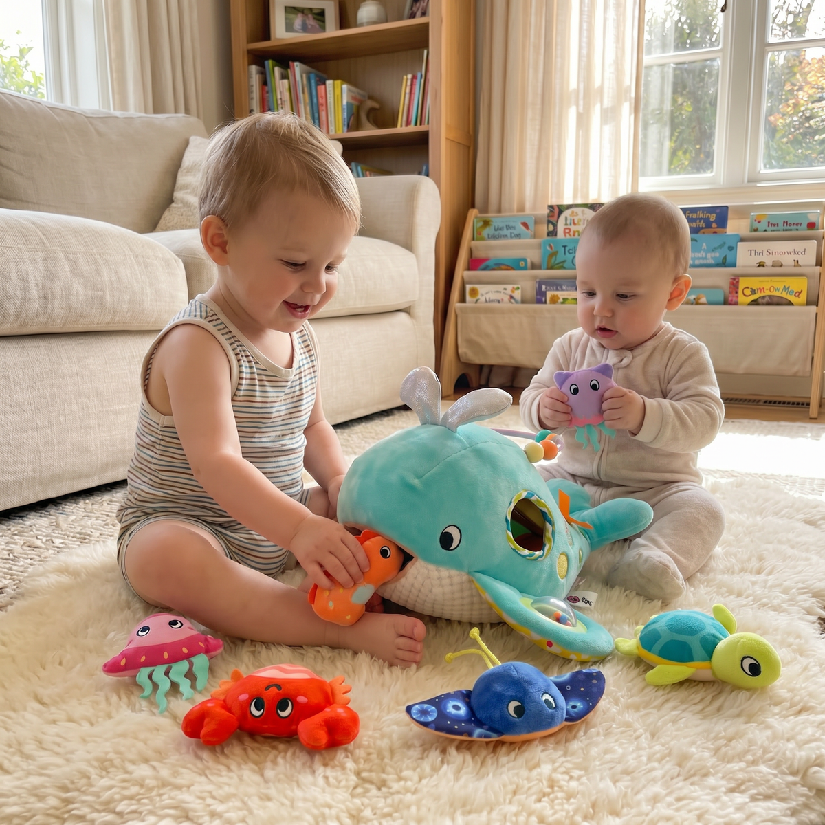 Ocean Friends Plush Discovery Set | Family Favourite