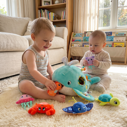 Ocean Friends Plush Discovery Set | Family Favourite