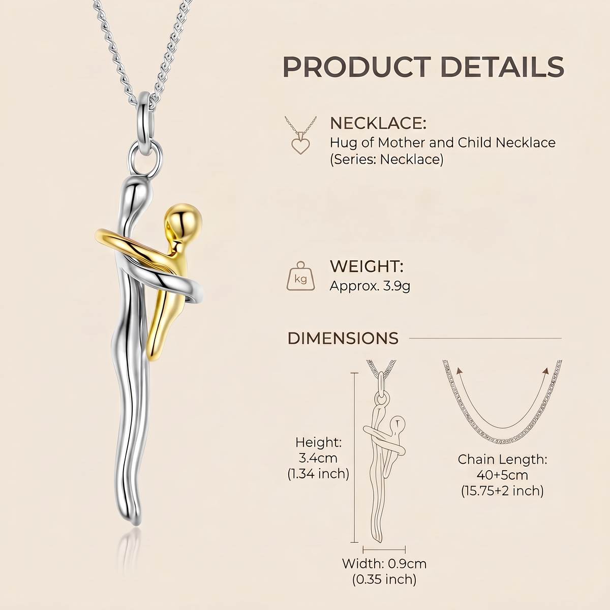 Motherly Embrace™ Necklace | Family Favourite
