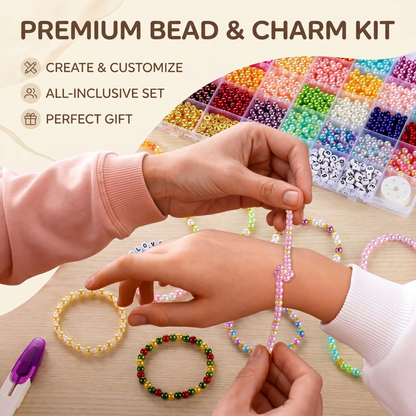 Creative DIY Bracelet Making Bead Set