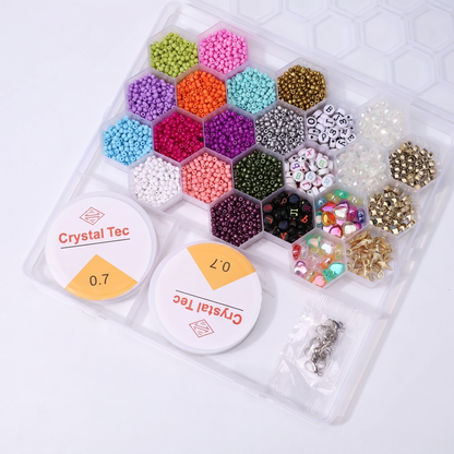 Creative DIY Bracelet Making Bead Set