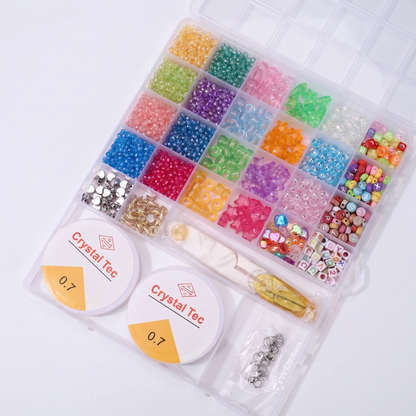 Creative DIY Bracelet Making Bead Set