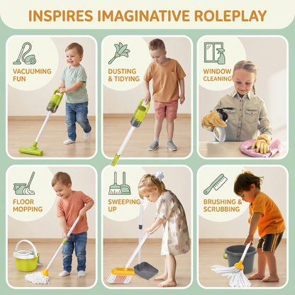 Kids Interactive Cleaning Play Set for Kids