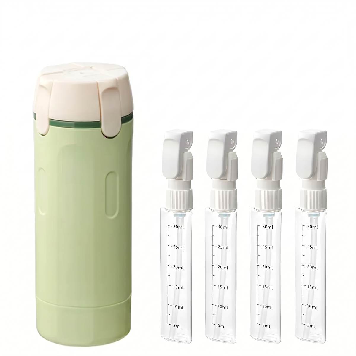 4 in 1 Refillable Travel Bottle Organiser | Family Favourite
