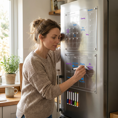Magnetic Family Fridge Calendar Planner | Family Favourite