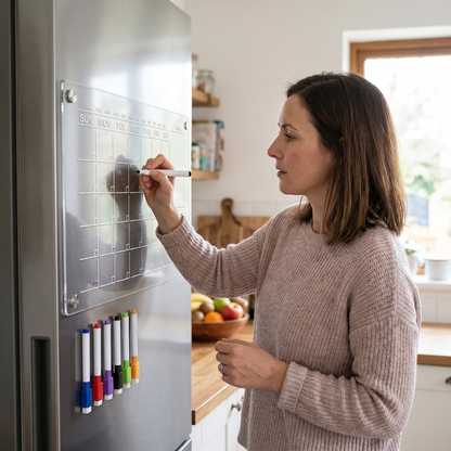 Magnetic Family Fridge Calendar Planner | Family Favourite