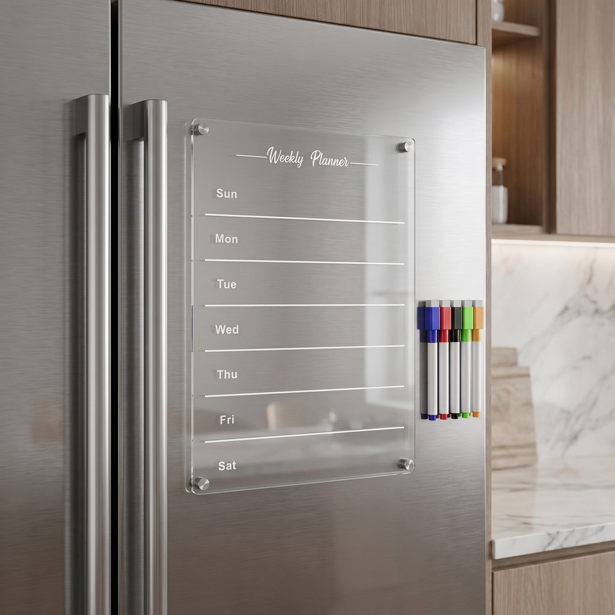 Magnetic Family Fridge Calendar Planner | Family Favourite