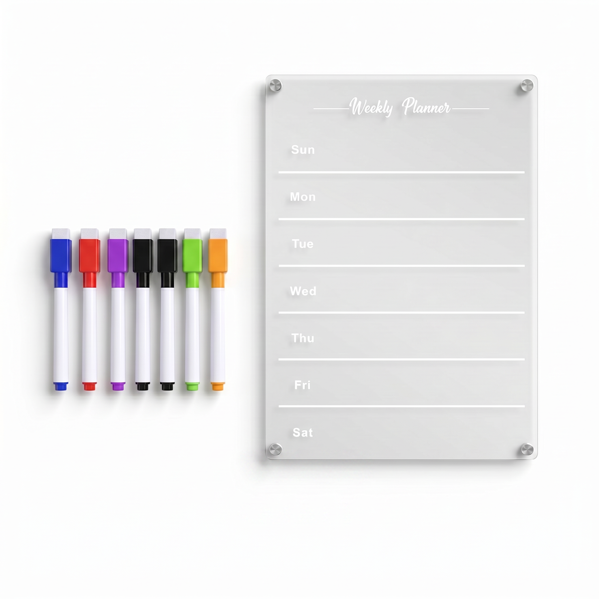 Magnetic Family Fridge Calendar Planner | Family Favourite