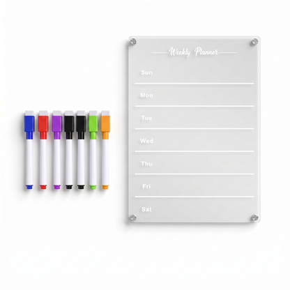 Magnetic Family Fridge Calendar Planner | Family Favourite