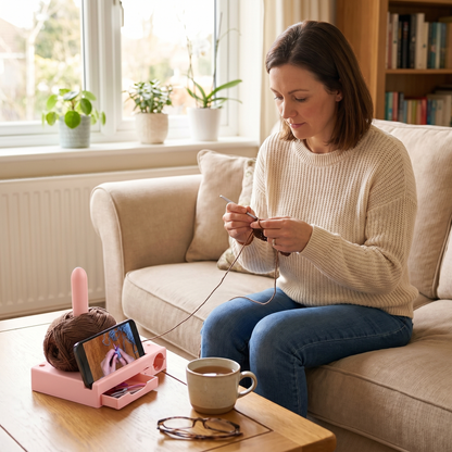 Rotating Yarn Holder Station – Crochet