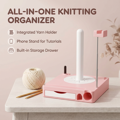 Rotating Yarn Holder Station – Crochet