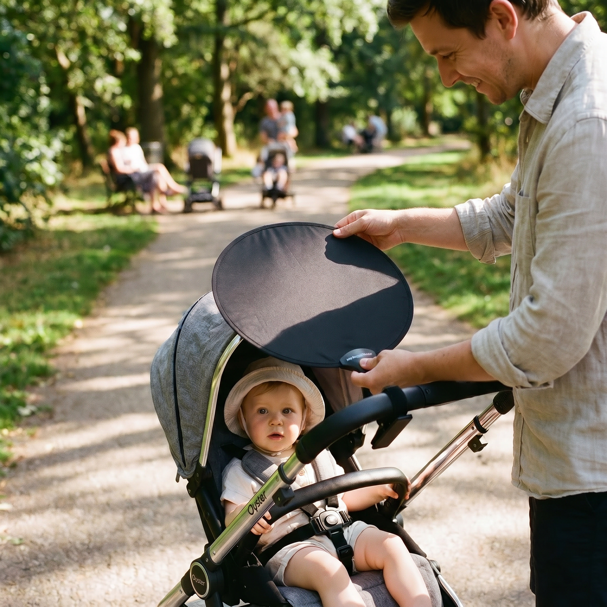 Universal Pushchair Sun Shade Cover | Family Favourite
