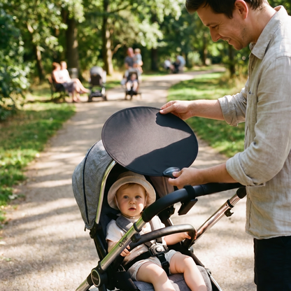 Universal Pushchair Sun Shade Cover | Family Favourite
