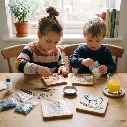 Creative Animal & Ocean Mosaic Coaster Craft Set