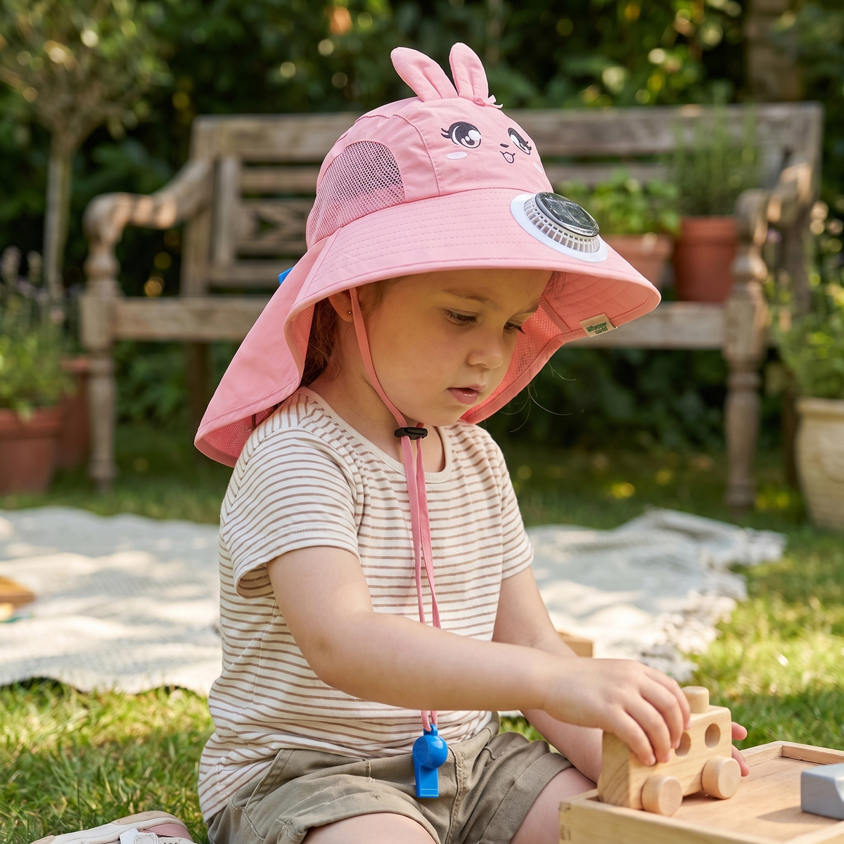 Solar Cooling Sun Hat – Kids