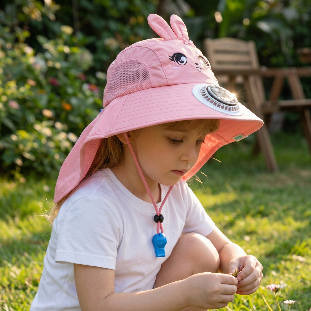 Solar Cooling Sun Hat – Kids