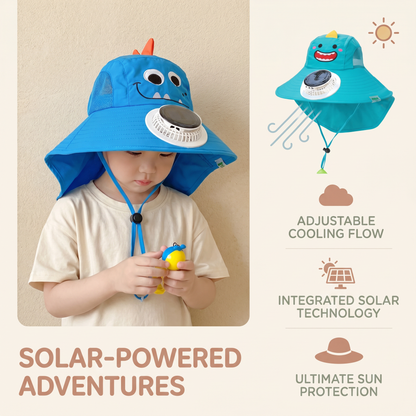 Solar Cooling Sun Hat – Kids