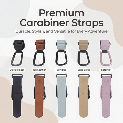 Universal Pushchair Bag Hook Set (2pcs) | Family Favourite