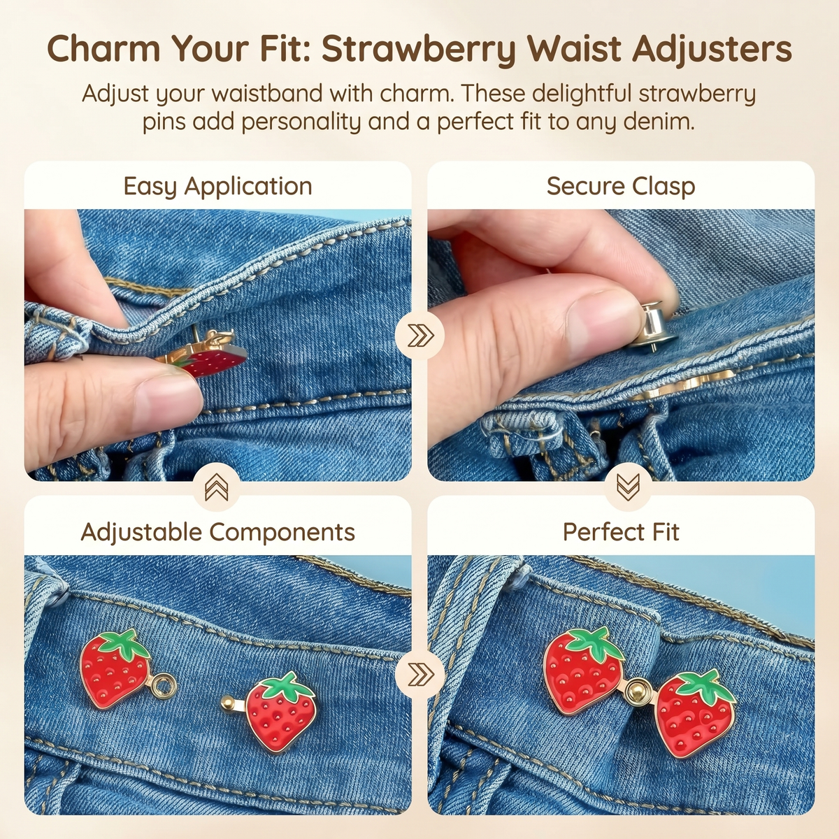 Kids Waist Tightening Buttons (2 pcs) for Kids