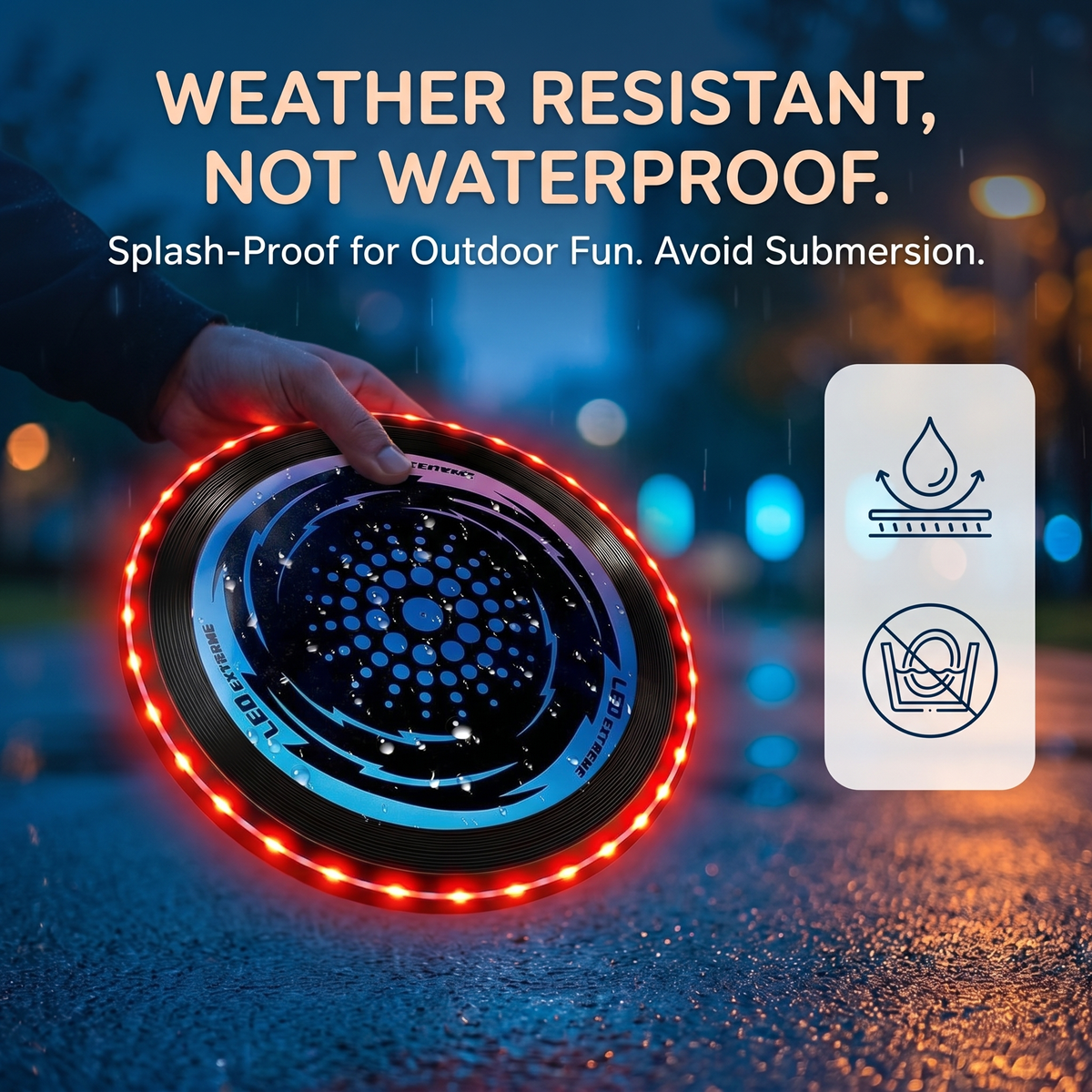 Outdoor LED Flying Disc | Family Favourite