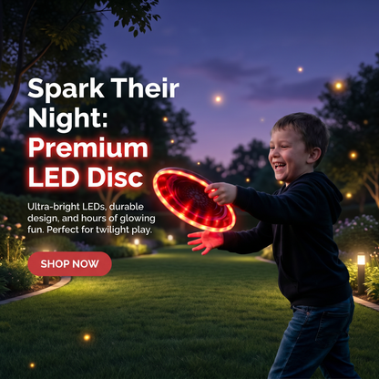 Outdoor LED Flying Disc | Family Favourite