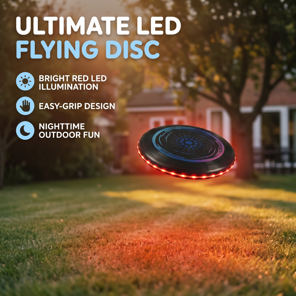 Outdoor LED Flying Disc | Family Favourite