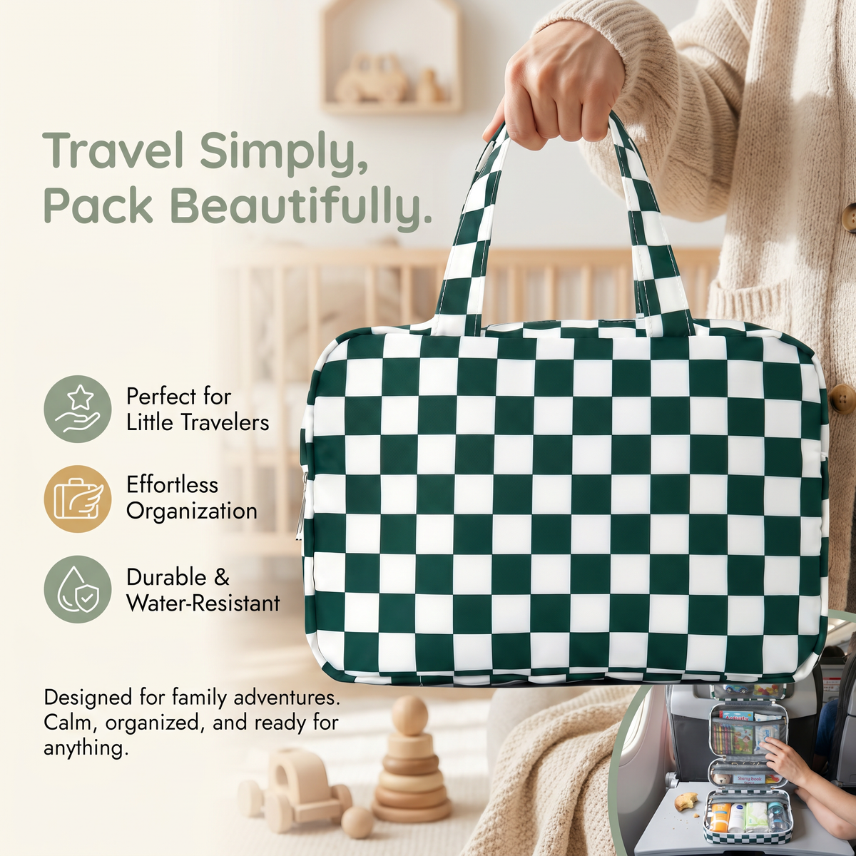 Family Travel Storage Organiser Bag | Family Favourite