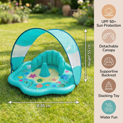 Baby Splash Play Mat & Sun Shade
