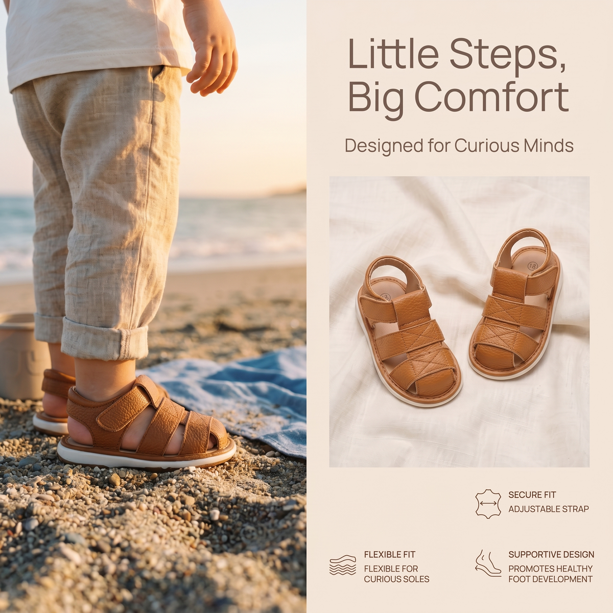 Toddler Summer Sandals for Outdoor Adventures