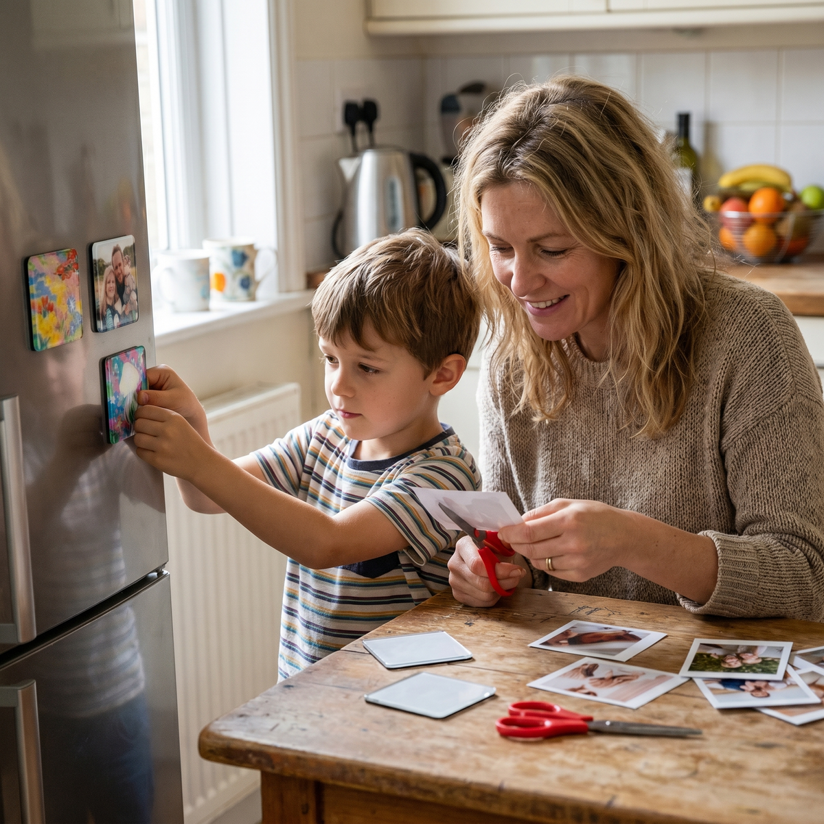 Personalised Photo Fridge Magnet Craft Kit