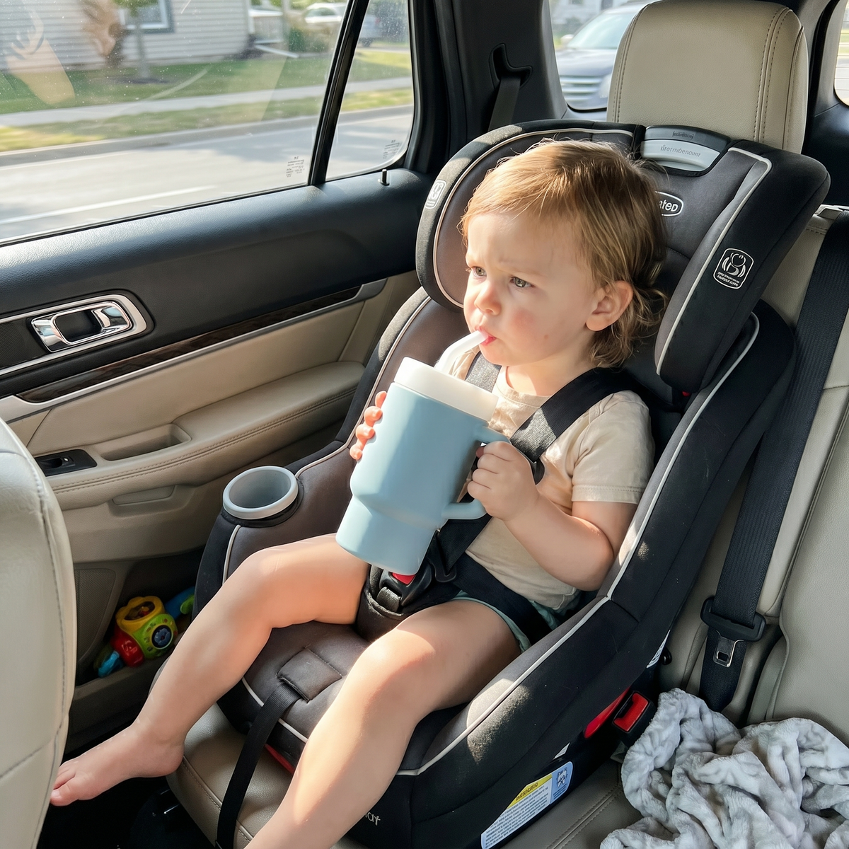 Kids Insulated Straw Cup & Tumbler 280ml