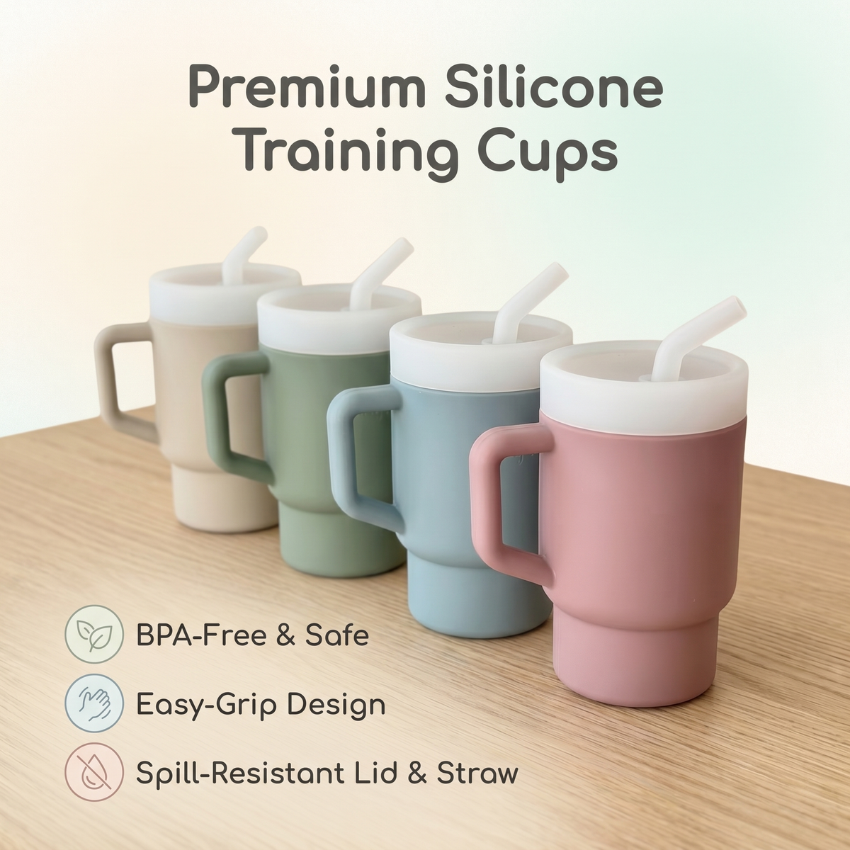 Kids Insulated Straw Cup & Tumbler 280ml