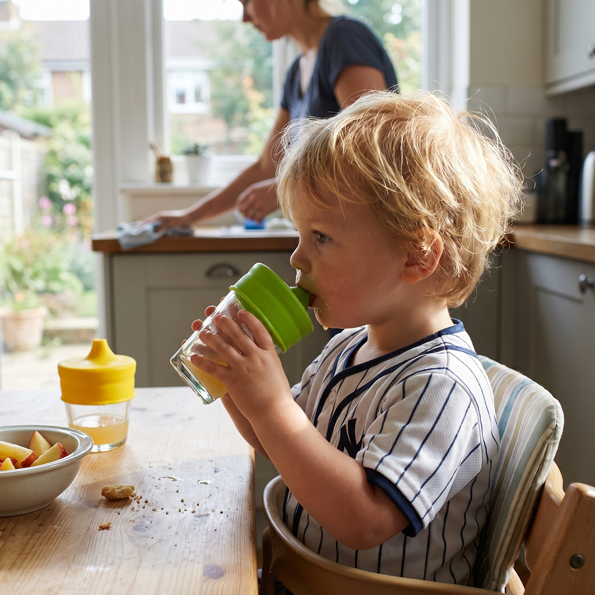 Spill-Resistant Silicone Sippy Cup Lids, 3 Pack