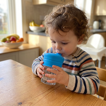 Spill-Resistant Silicone Sippy Cup Lids, 3 Pack