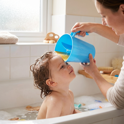 Kids Shampoo Rinse Cup for Tear-Free Bath Time
