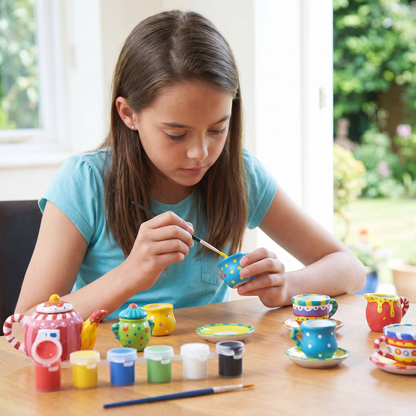 Paint Your Own Kids Tea Set Craft Kit