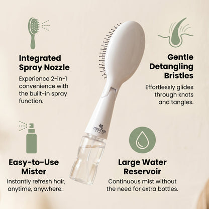 Kids Spray Hair Brush – Easy Detangling