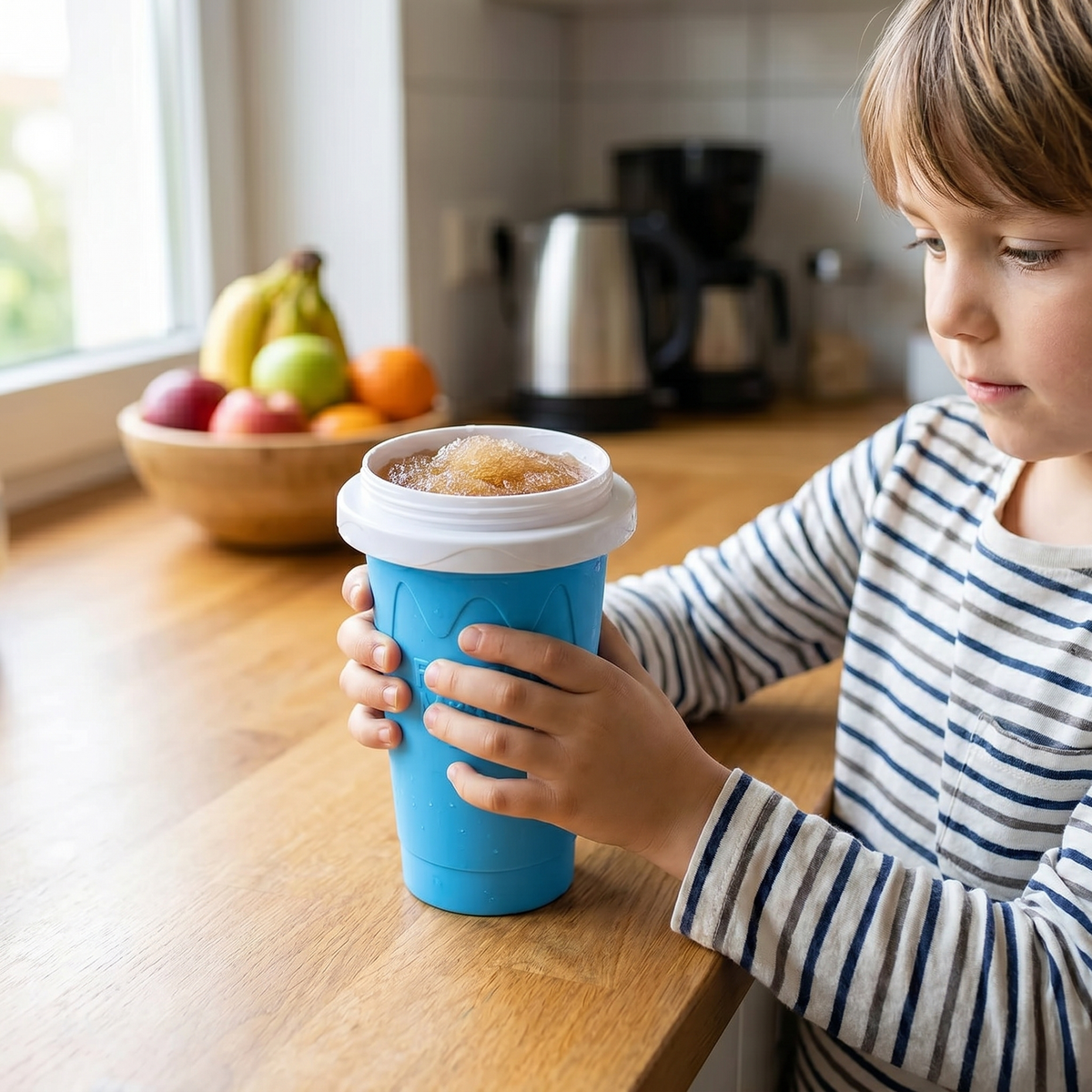 Reusable Instant Slushy Cup for Homemade Drinks