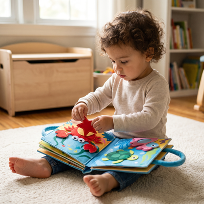 Ocean Learning Busy Book for Toddlers