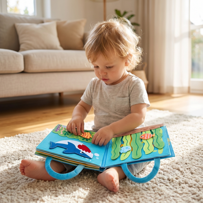 Ocean Learning Busy Book for Toddlers